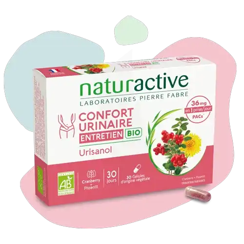 Naturactive Confort Urinaire Entretien Bio Urisanol Gélules B/30