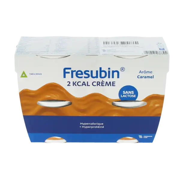 Fresubin 2 Kcal Crème Nutriment Caramel 4pots/200g