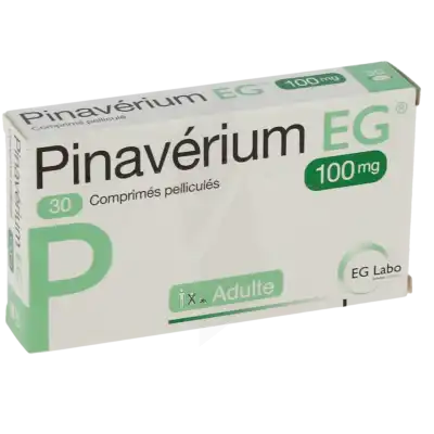 Pinaverium Eg 100 Mg, Comprimé Pelliculé à Auterive