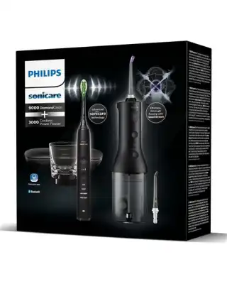Sonicare Dc 9000 + Powerflosser Noir à Libourne