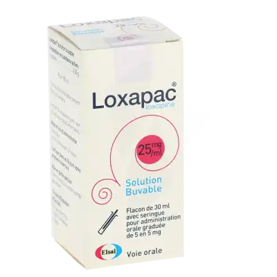 LOXAPAC, solution buvable