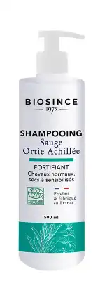 Biosince 1975 Shampooing Sauge Ortie Achillée Fortifiant 500ml à Chalon-sur-Saône