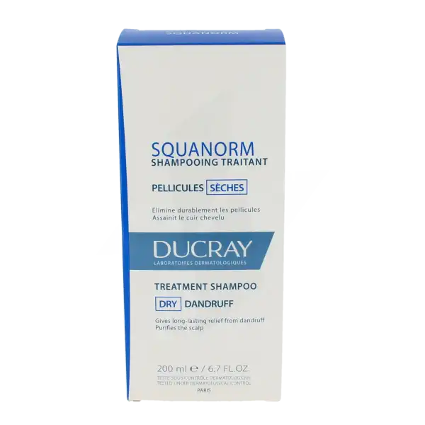 Ducray Squanorm Shampooing Pellicule Sèche 200ml