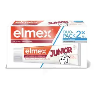 Elmex Anti-caries Professional PÂte Dentifrice Junior 2t/75ml à Paris