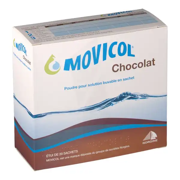 Movicol Chocolat, Poudre Pour Solution Buvable En Sachet