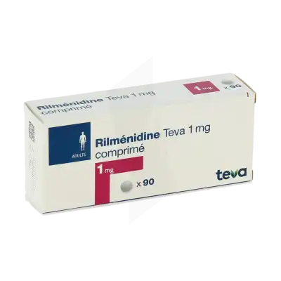 Rilmenidine Teva 1 Mg, Comprimé à TOULOUSE