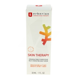 Erborian Skin Therapy Sérum Nuit Multi-perfecteur Fl Cpte-gttes/30ml