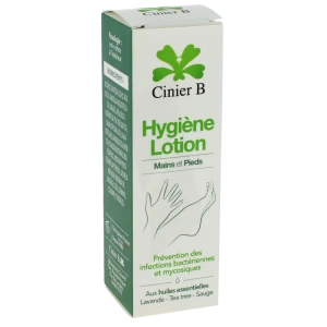 Cinier-b Hygiene Lot Antiseptique Mains Pieds Spray/50ml