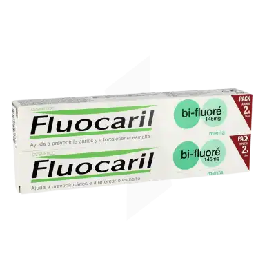 Fluocaril Bi-fluoré 145mg Dentifrice Menthe 2t/75ml à Agen