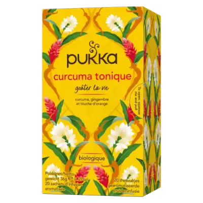 Pukka Energie & Mobilité Curcuma Tonique 20 Sachets à GRENOBLE
