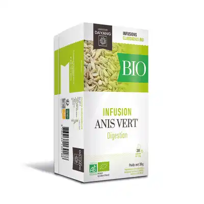 Dayang Anis Vert Bio 20 Infusettes à GRENOBLE