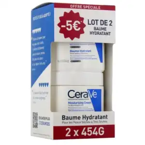 Acheter Cerave Baume Hydratant 2 Pots/454ml* à La Ricamarie
