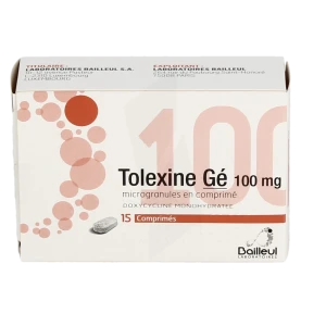 Tolexine 100 Mg, Microgranules En Comprimé