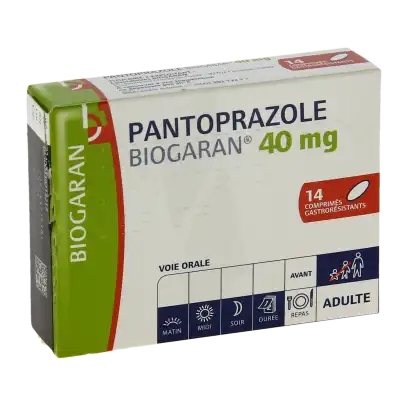 Pantoprazole Biogaran 40 Mg, Comprimé Gastro-résistant à Lavernose-Lacasse
