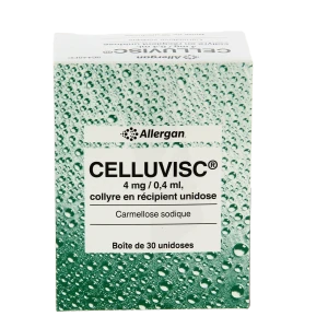 Celluvisc 4 Mg/0,4 Ml, Collyre 30unidoses/0,4ml