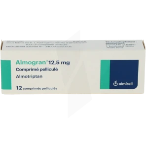 Almogran 12,5 Mg, Comprimé Pelliculé