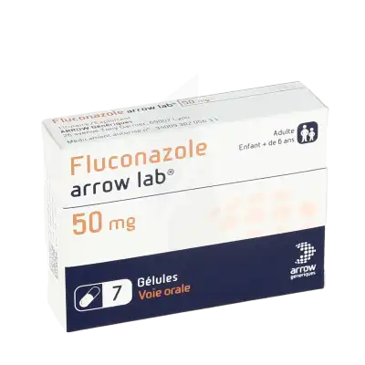 Fluconazole Arrow Lab 50 Mg, Gélule à FLEURANCE