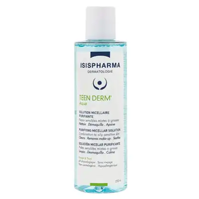 Teen Derm Aqua Solution Micellaire Purifiante Fl/250ml à Casteljaloux