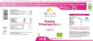 Be-life Evening Primerose 1000 Bio Caps B/180