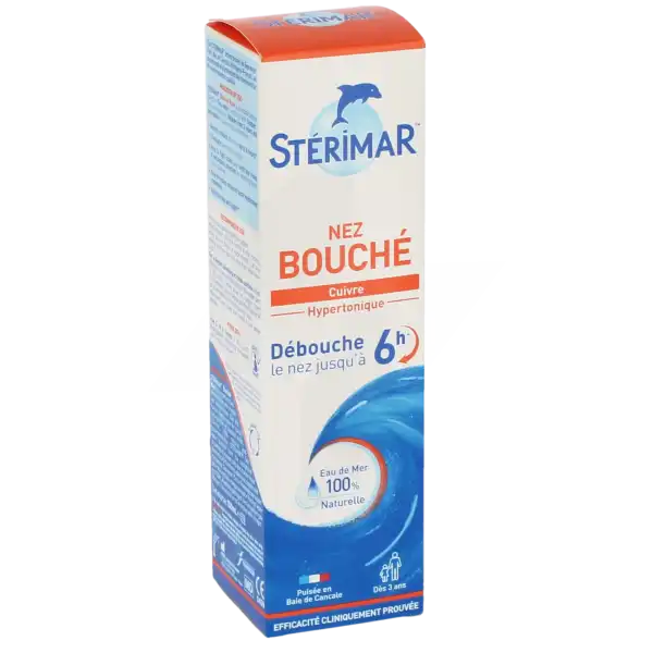Stérimar Nez Bouché Solution Nasale Adulte Fl Pulv/100ml
