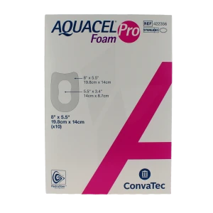 Aquacel Foam Pro 19,8cmx14cm B/10