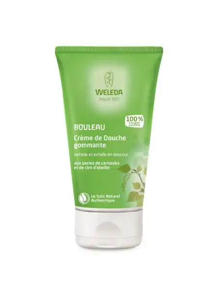 Weleda Crème De Douche Gommante Au Bouleau 150 Ml Lot De Deux