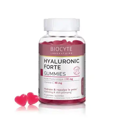 Acheter Biocyte Hyaluronic Forte Gummies Gommes à mâcher Pilulier/60 à Angers