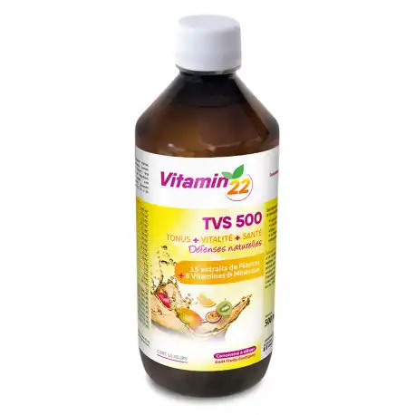 Vitamin'22 Tvs 500 Solution Buvable Fruits Exotiques Fl/500ml
