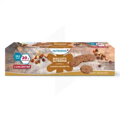 Nutrisens Biscuit Choco Noisette 4sach à Paray-le-Monial