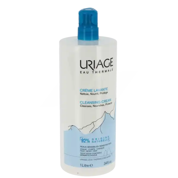 Uriage Crème Lavante Visage Corps Cheveux Fl Pompe/1l