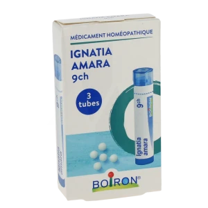 Boiron Ignatia Amara 9ch Granules 3 Tubes De 4 G