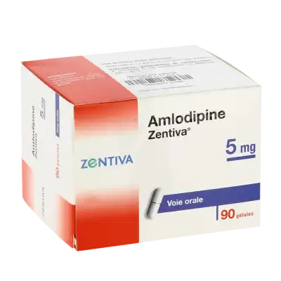 Amlodipine Zentiva 5 Mg, Gélule à Bordeaux