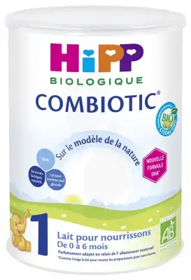 Hipp Lait 1 Combiotic® (nouvelle Formule Dha) Bio 800g à QUINCAMPOIX