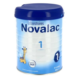 Novalac 1 Lait En Poudre 1er âge B/800g