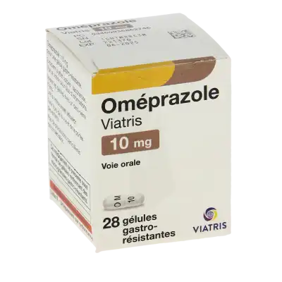 Omeprazole Viatris 10 Mg, Gélule Gastro-résistante à Chelles