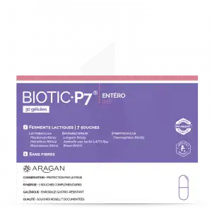 Aragan Probiotic 7 Entero Gélules B/30 à LE PIAN MEDOC