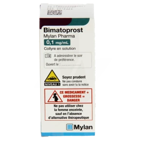 Bimatoprost Viatris 0,1 Mg/ml, Collyre En Solution