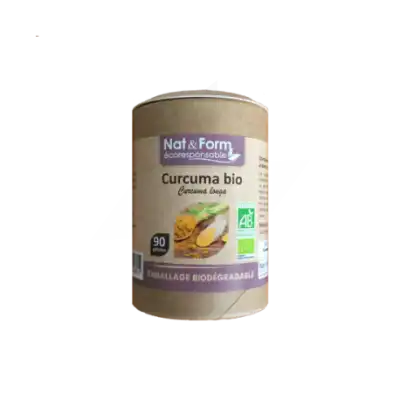 Nat&form Eco Responsable Curcuma Madras Bio Gélules B/90 à Libourne