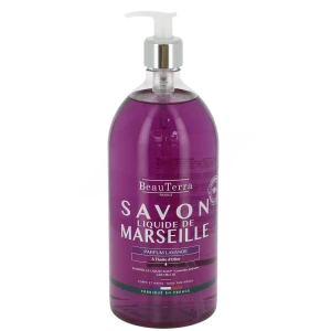 Beauterra - Savon De Marseille Liquide - Lavande 1l