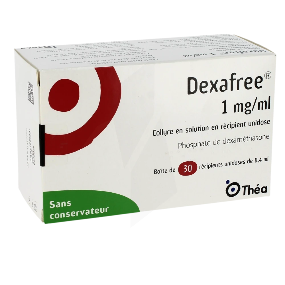 Dexafree 1 Mg/ml, Collyre En Solution En Récipient Unidose