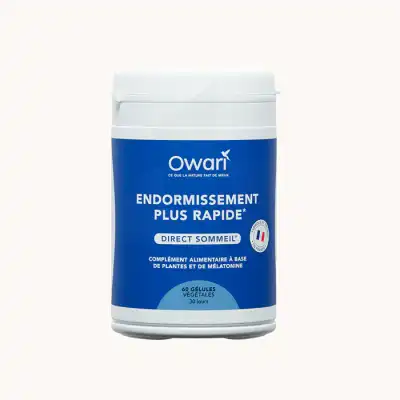 Owari Endormissement Plus Rapide Gélules B/60 à MIRAMONT-DE-GUYENNE