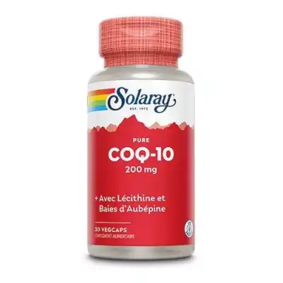 Solaray CoQ10 200mg Capsules végétales B/30