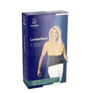 Lombastart Ceinture Lombaire Maintien Noir H21cm T5