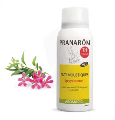 Pranarôm Aromapic Bio Spray Corporel Fl/75ml à PODENSAC