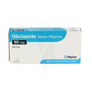 Gliclazide Mylan Pharma 60 Mg, Comprimé à Libération Modifiée