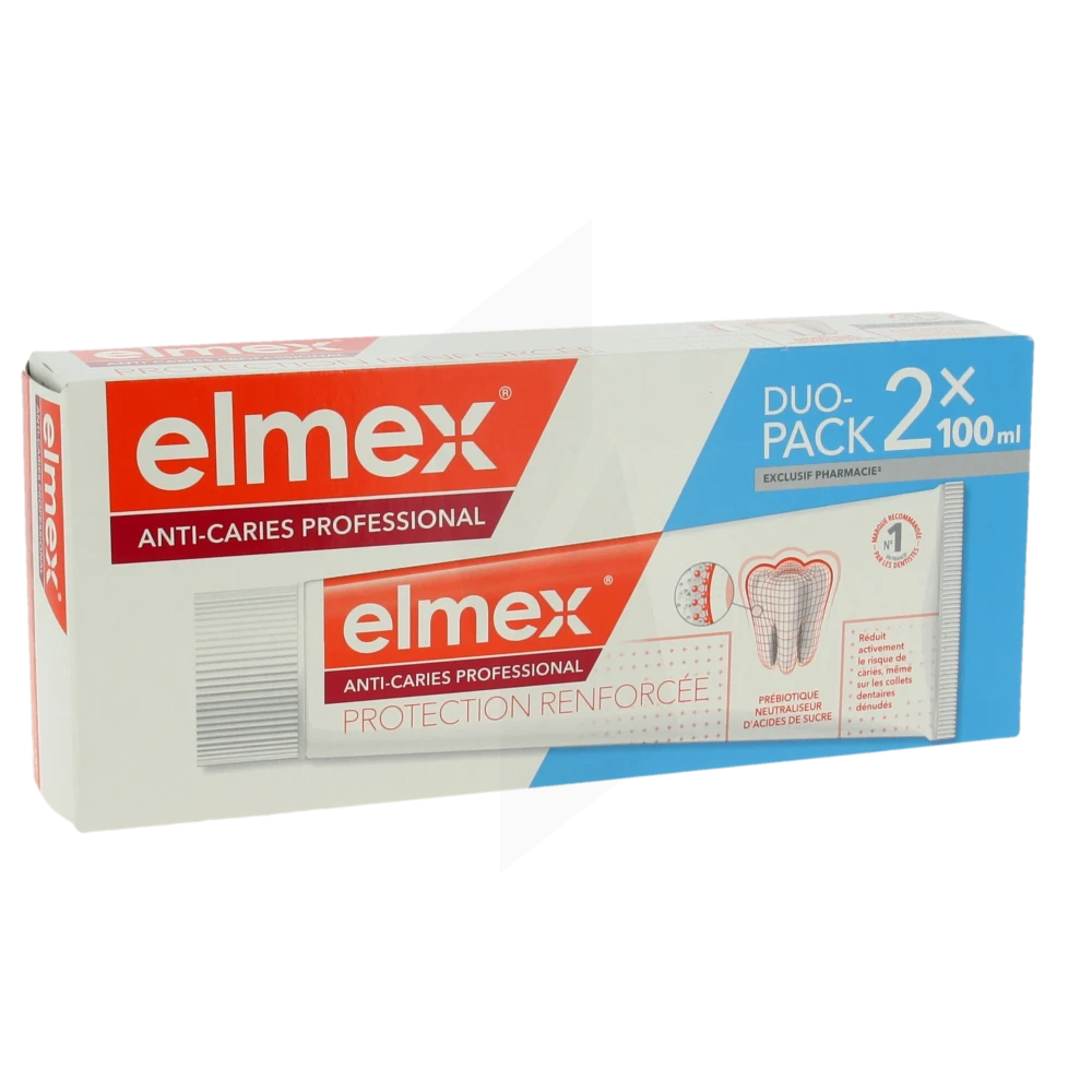 Elmex Dentifrice Anti-caries Professional Protection Renforcée 2t/100ml