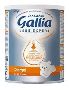 Gallia Bebe Expert Diargal Alimentation Infantile De Substitution Du Lait B/400g à Mérignac