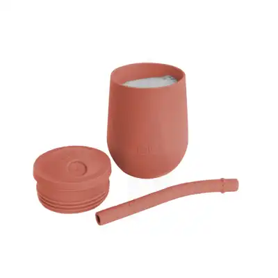 Mini Cup Avec Paille Et Couvercle Sienna à ANDERNOS-LES-BAINS