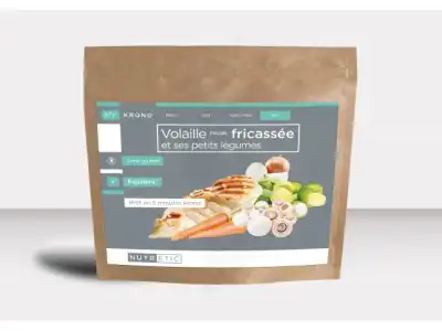 Nutrétic Volaille façon fricassées et ses petits légumes