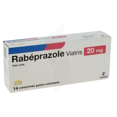 Rabeprazole Viatris 20 Mg, Comprimé Gastro-résistant à POITIERS